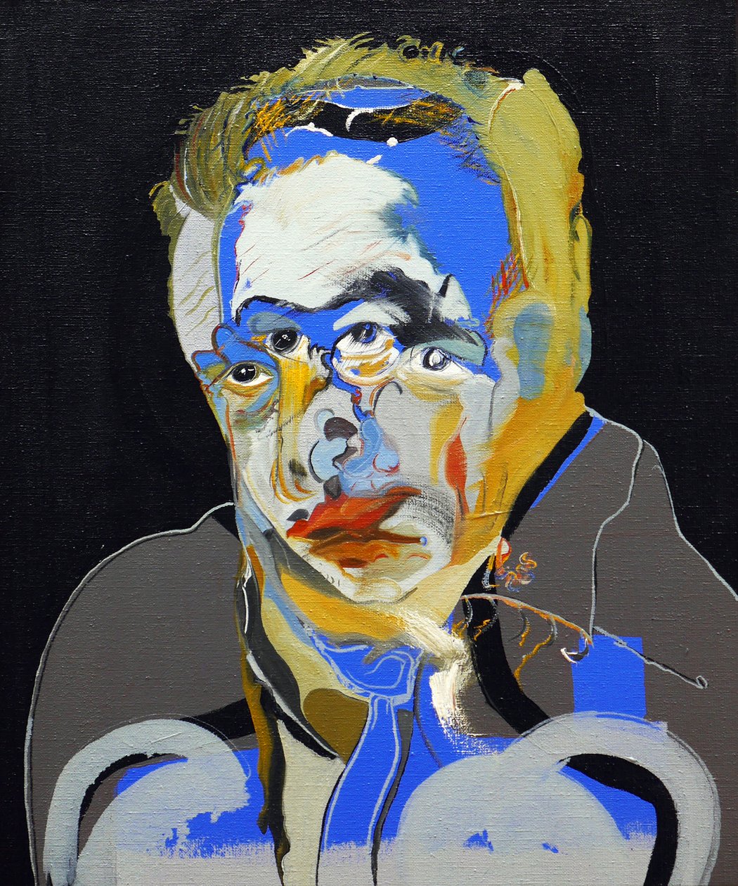50 jelentős író a történelemben : Albert Camus, 2015 (olaj és akril, vászon) alkotó: Benoit Erwann Boucherot