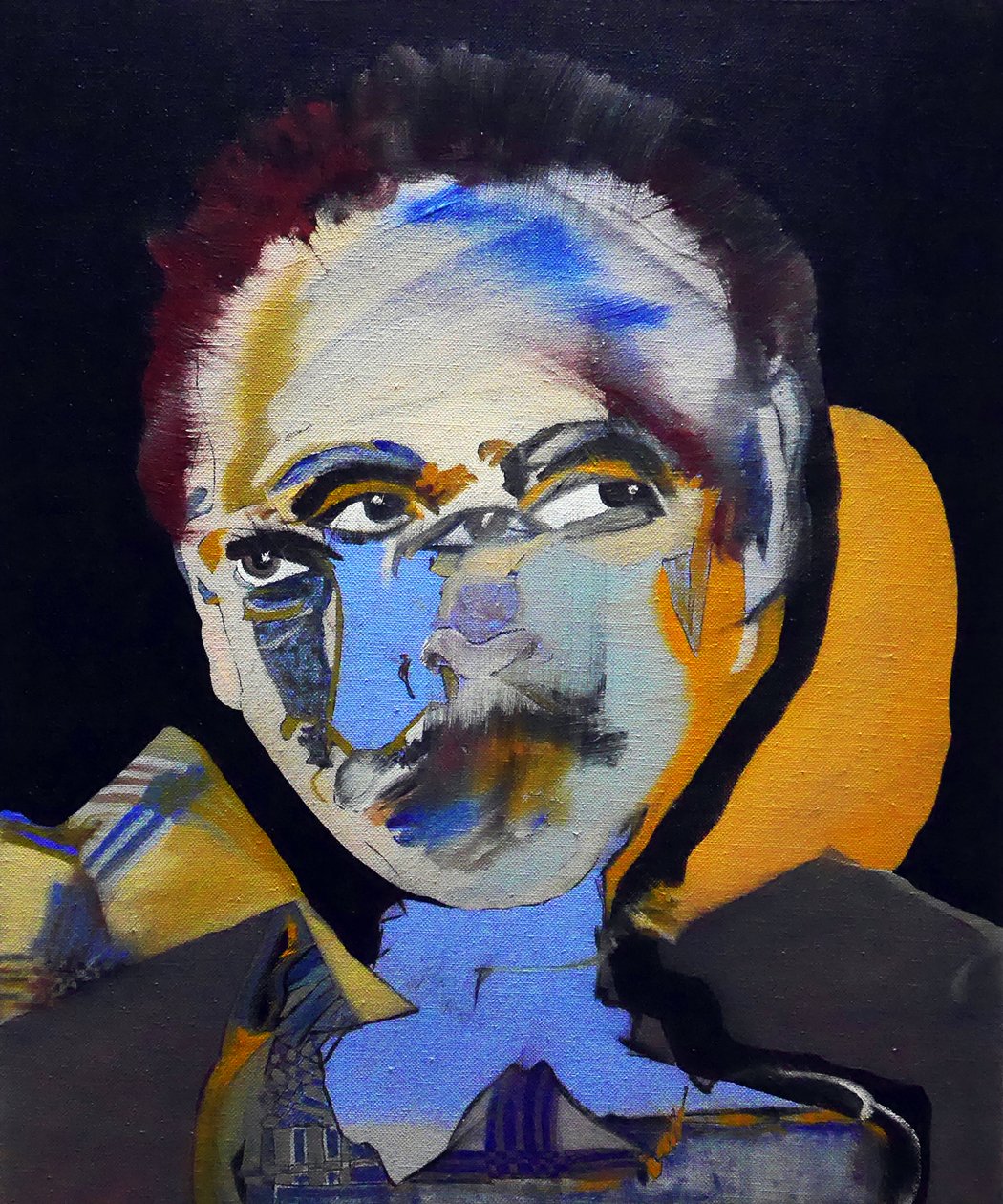 50 jelentős író a történelemben : Tennessee Williams, 2015 (olaj és akril, vászon) alkotó: Benoit Erwann Boucherot