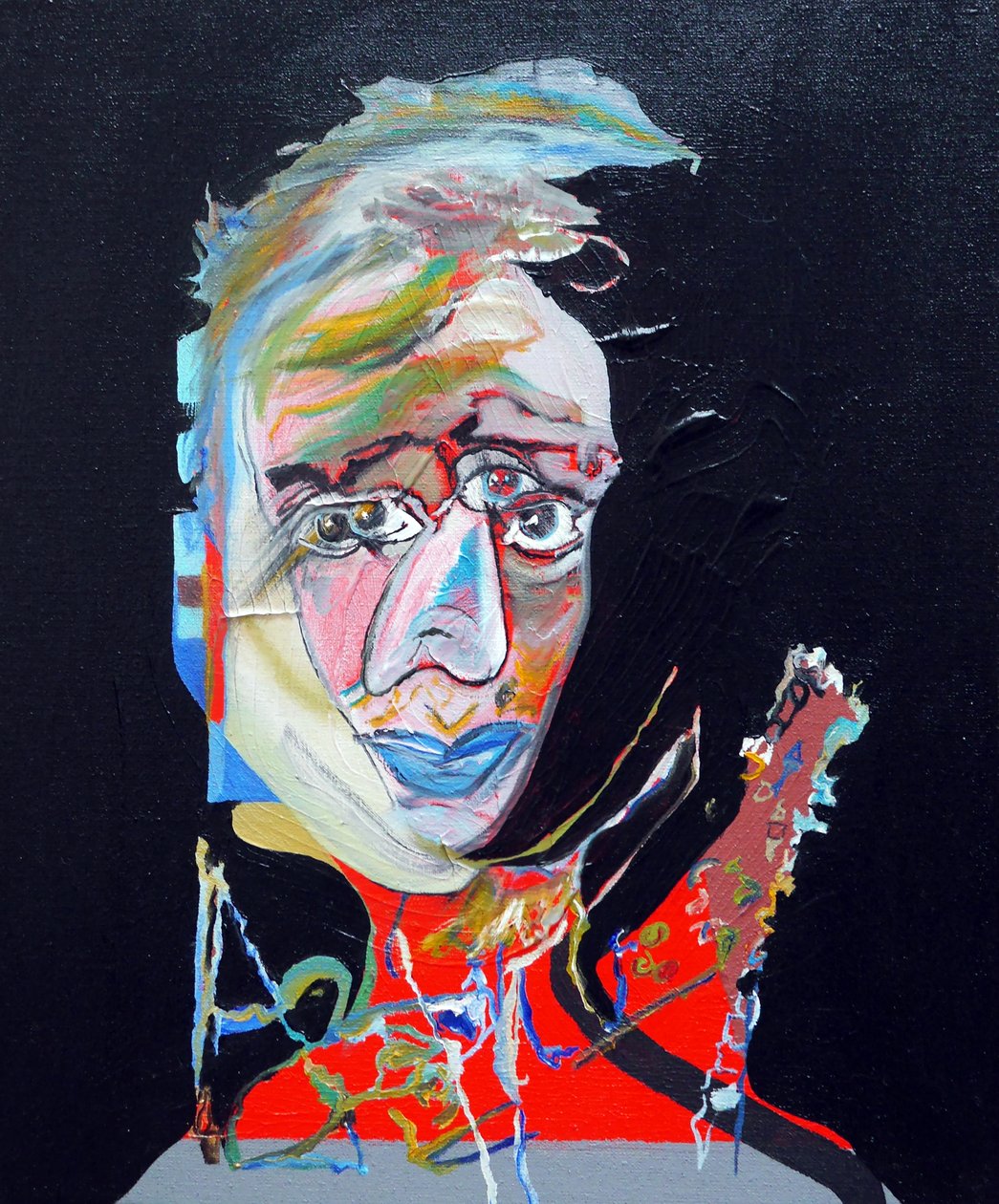 50 jelentős író a történelemben : Virgina Woolf, 2015 (olaj és akril, vászon) alkotó: Benoit Erwann Boucherot