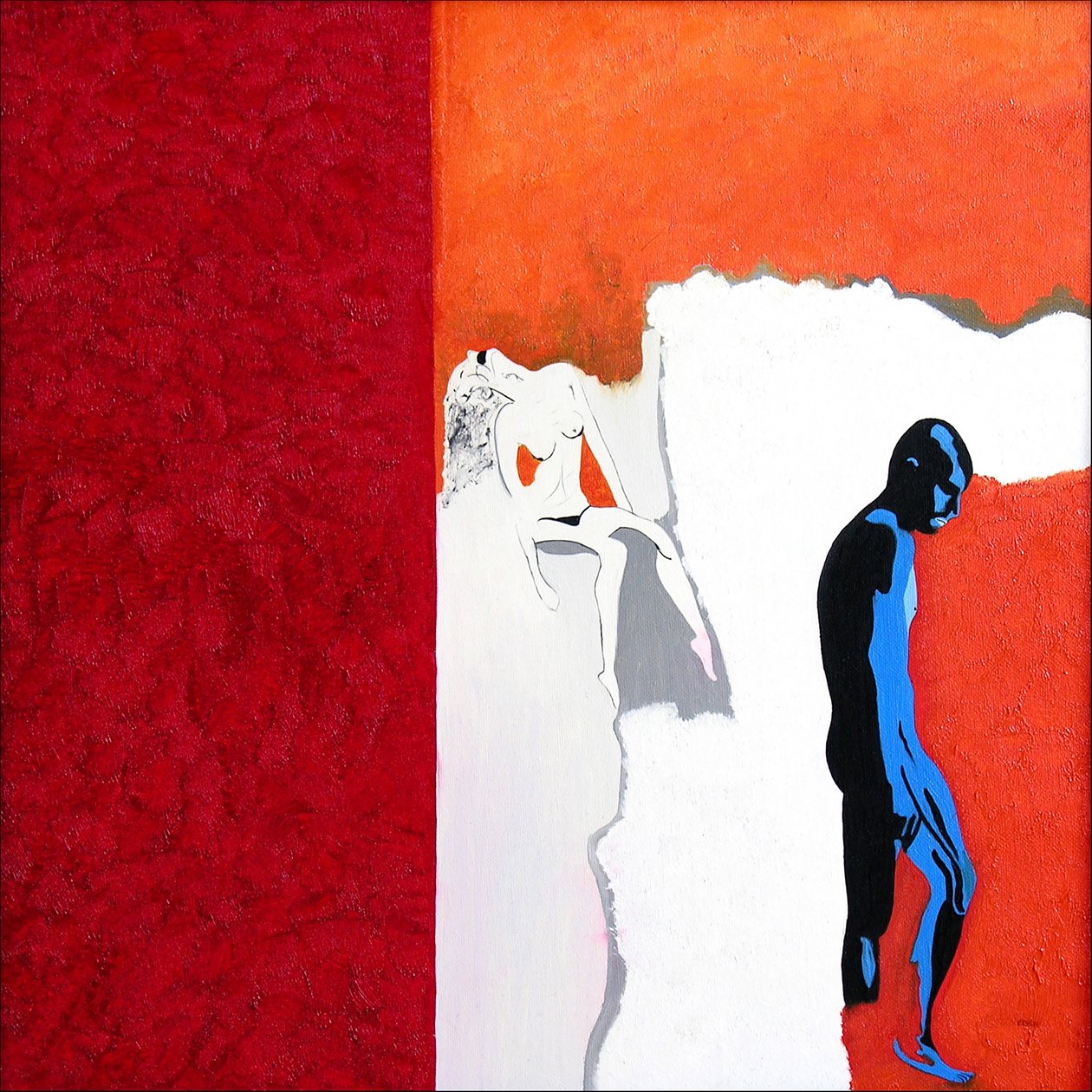 Amerikai fotósok 6, 2000 (olaj, vászon) alkotó: Benoit Erwann Boucherot