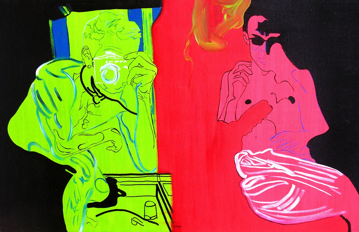 Utazás vége, Palm Springs, 2003 (olaj, vászon) alkotó: Benoit Erwann Boucherot