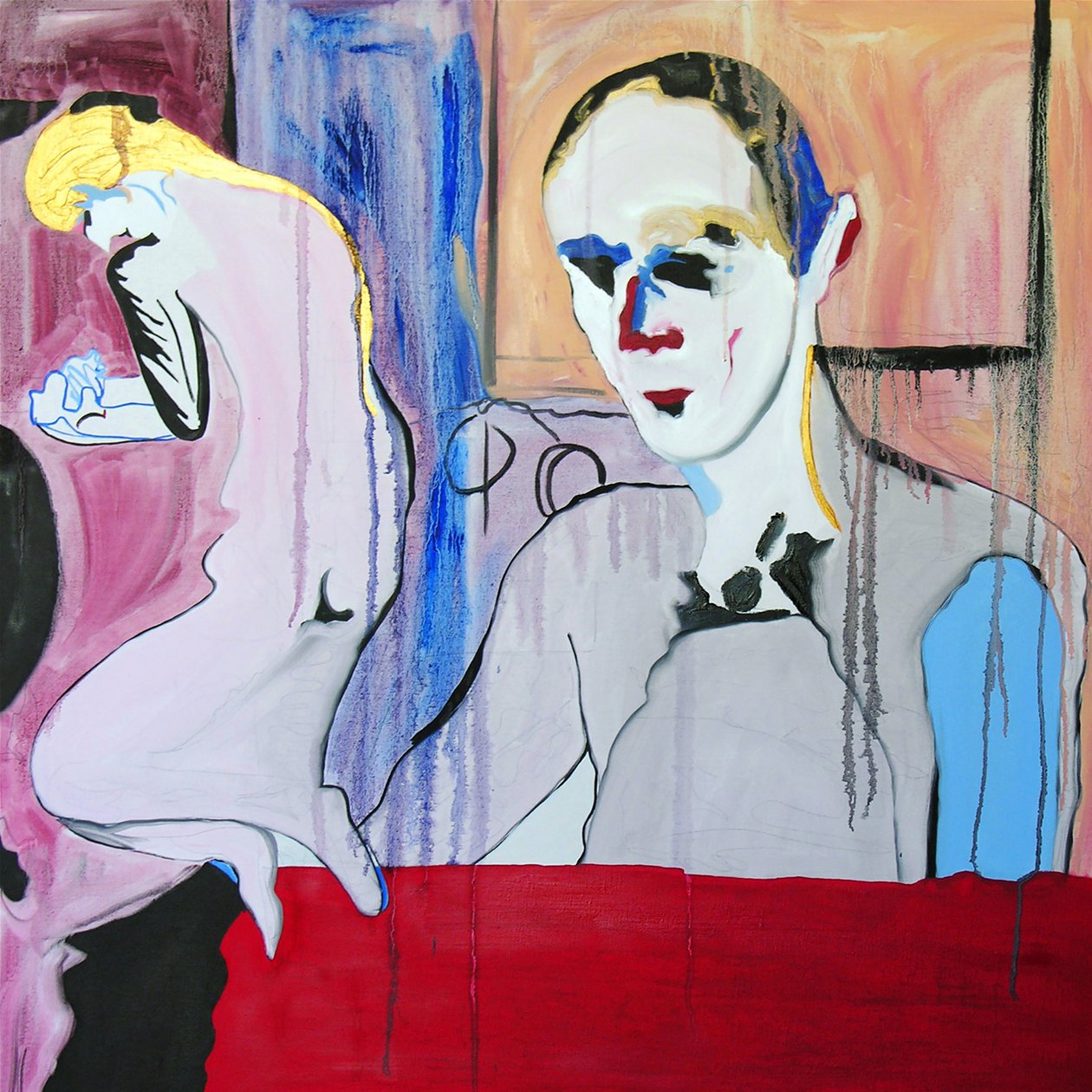 A Bonnard család, 2005 (olaj, vászon) alkotó: Benoit Erwann Boucherot