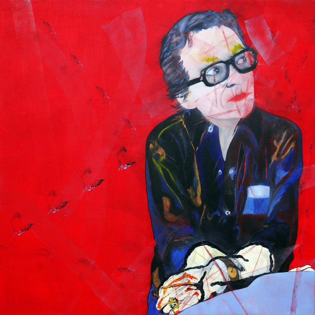 Rouge Duras 2, 2013 (olaj, vászon) alkotó: Benoit Erwann Boucherot