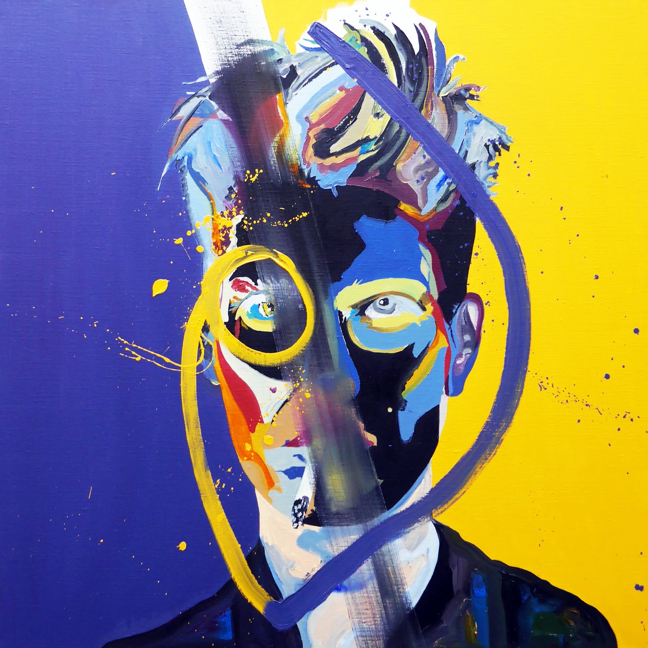 Surportrait : Astrid, 2016 (olaj, vászon) alkotó: Benoit Erwann Boucherot