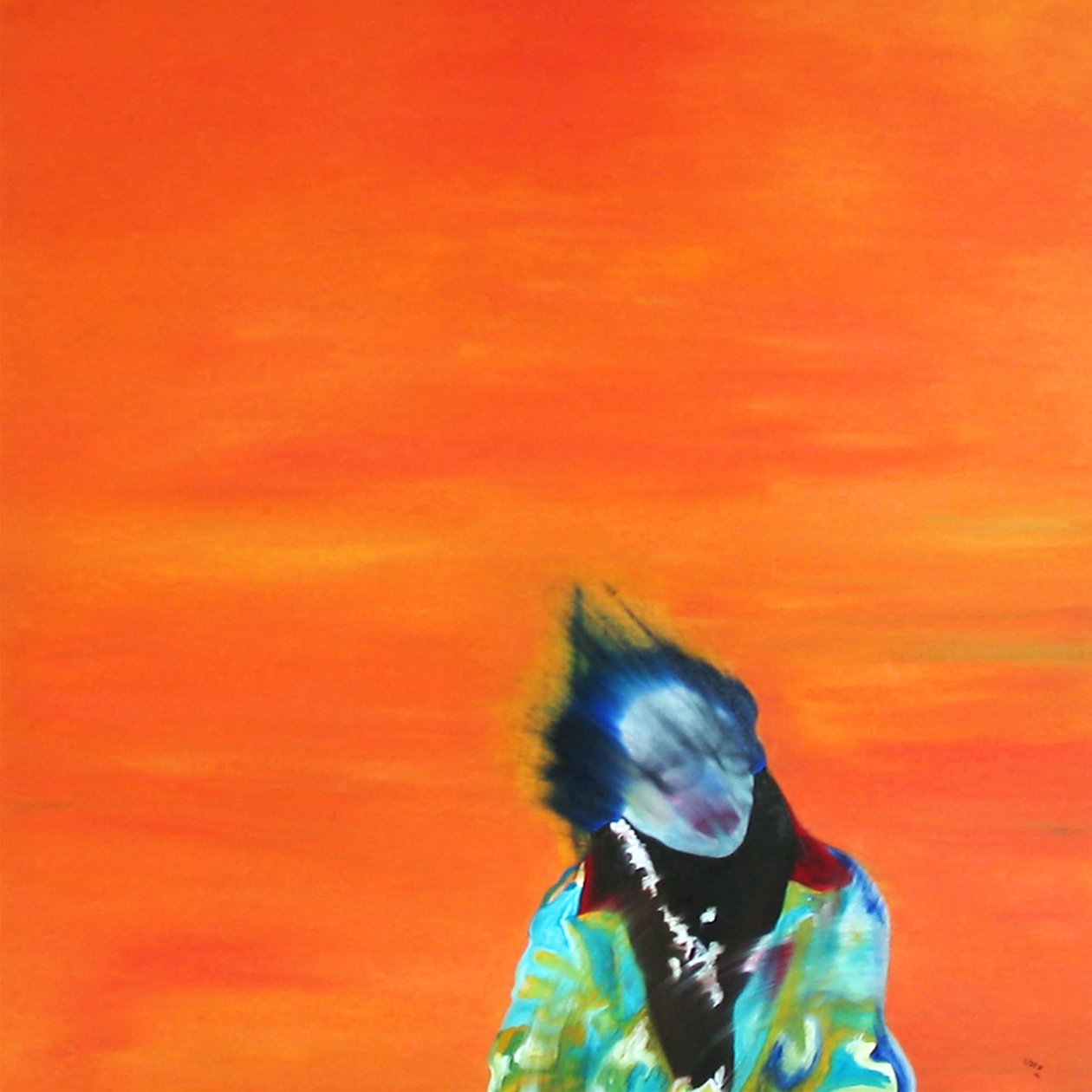 Surportré: Duras  père, 2003 (olaj, vászon) alkotó: Benoit Erwann Boucherot