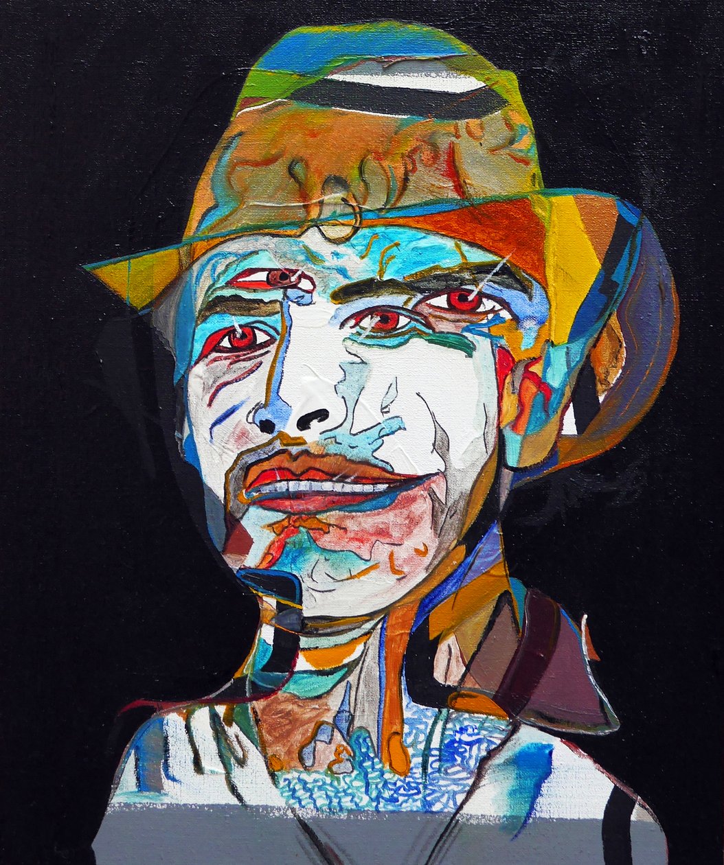 Surportré : Marcos Alejandro Rosas Jassan, 2014 (olaj, vászon) alkotó: Benoit Erwann Boucherot