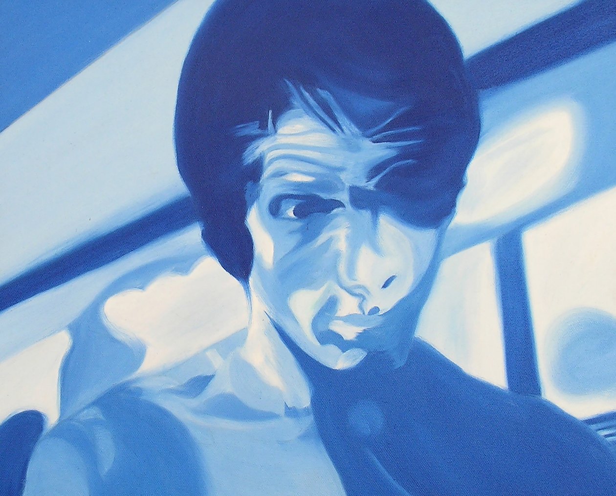 Surportrait : Sébastien, 2005 (olaj, vászon) alkotó: Benoit Erwann Boucherot