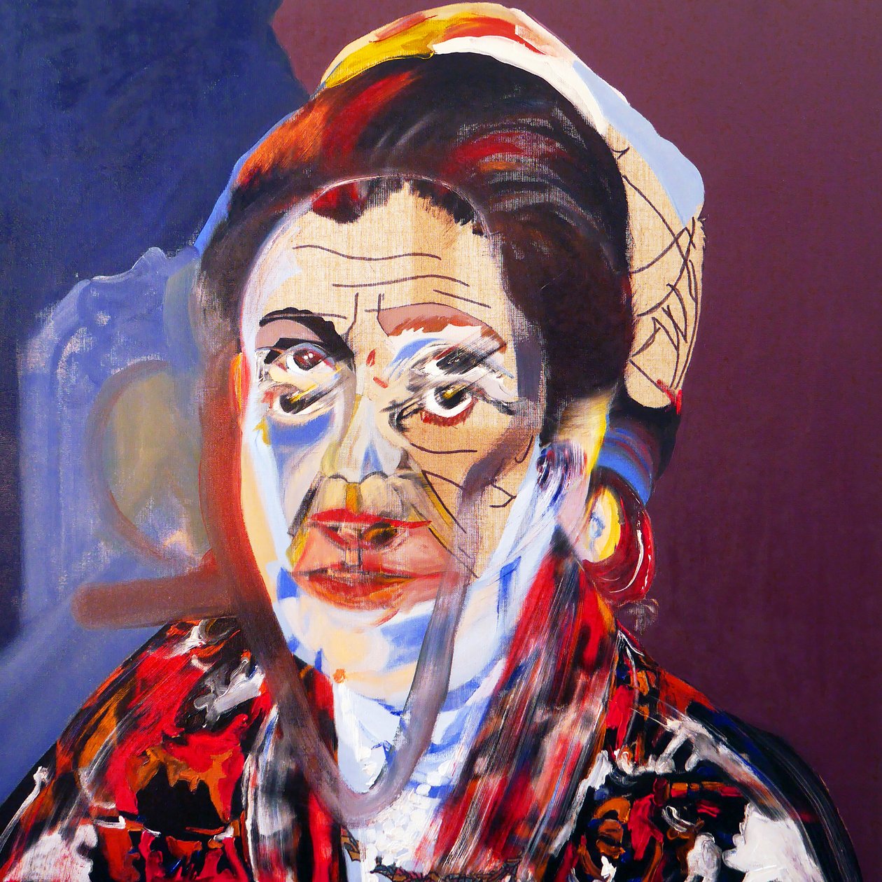 Surportré : Simone Veil, 2020 (olaj, vászon) alkotó: Benoit Erwann Boucherot