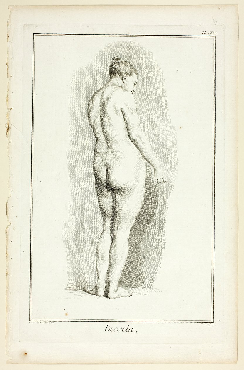 Tervezés: Encyclopédie figura alkotó: Benoit Louis Prevost