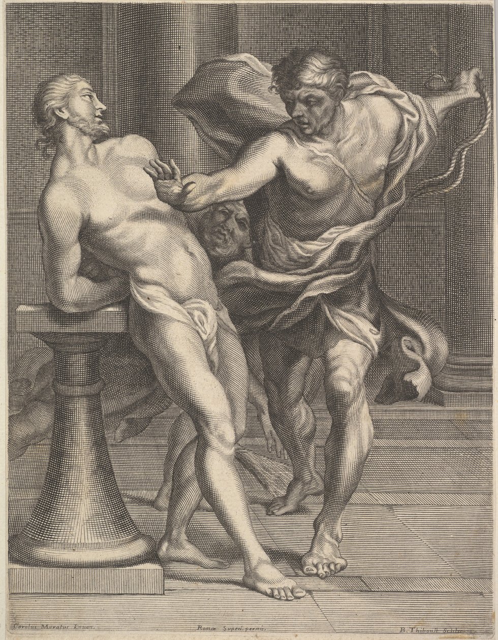 Krisztus ostorozása, 1680-1719. alkotó: Benoit Thiboust