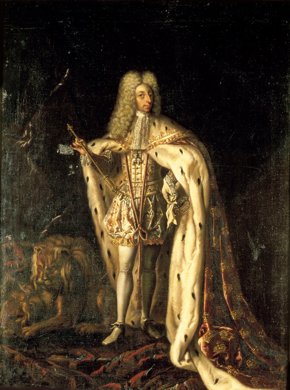 IV. Frigyes dán és norvég király 1671-1730, um 1700. alkotó: Benoît Le Coffre