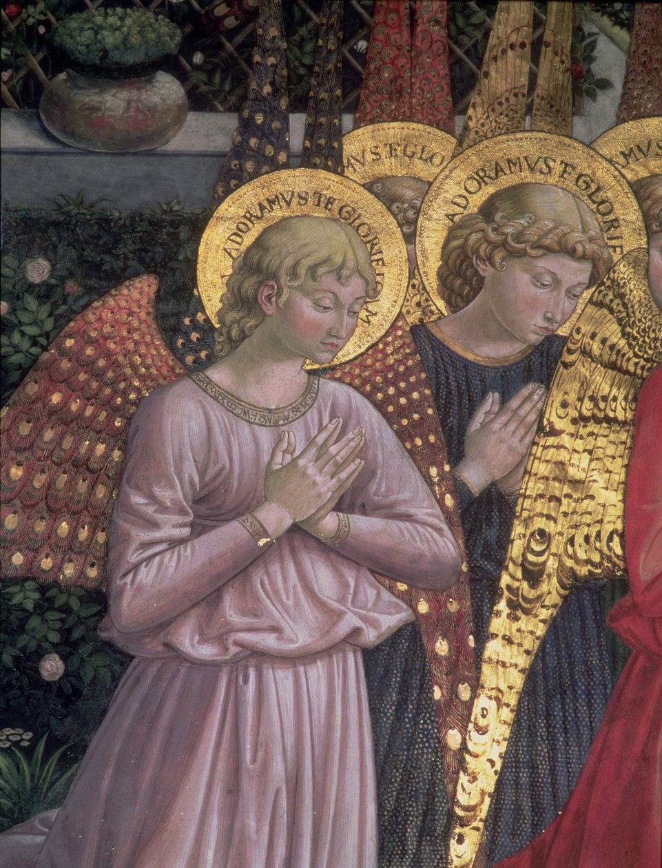 Angyalok, 1459 (részlet) alkotó: Benozzo di Lese di Sandro Gozzoli