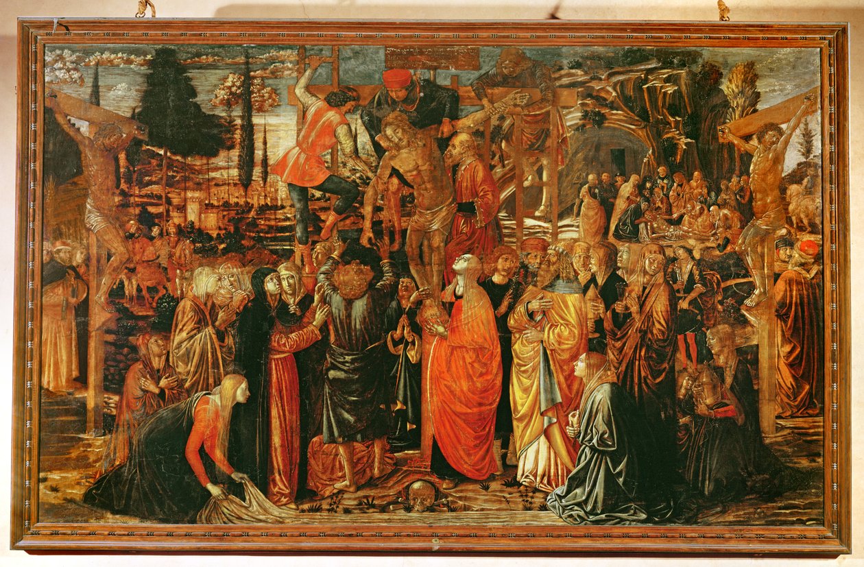 A keresztről való leszállás alkotó: Benozzo di Lese di Sandro Gozzoli