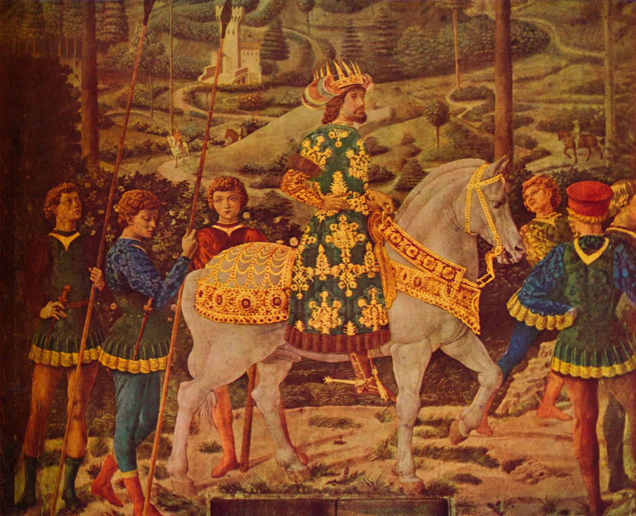 A mágusok utazása, 1459-1461 alkotó: Benozzo Gozzoli
