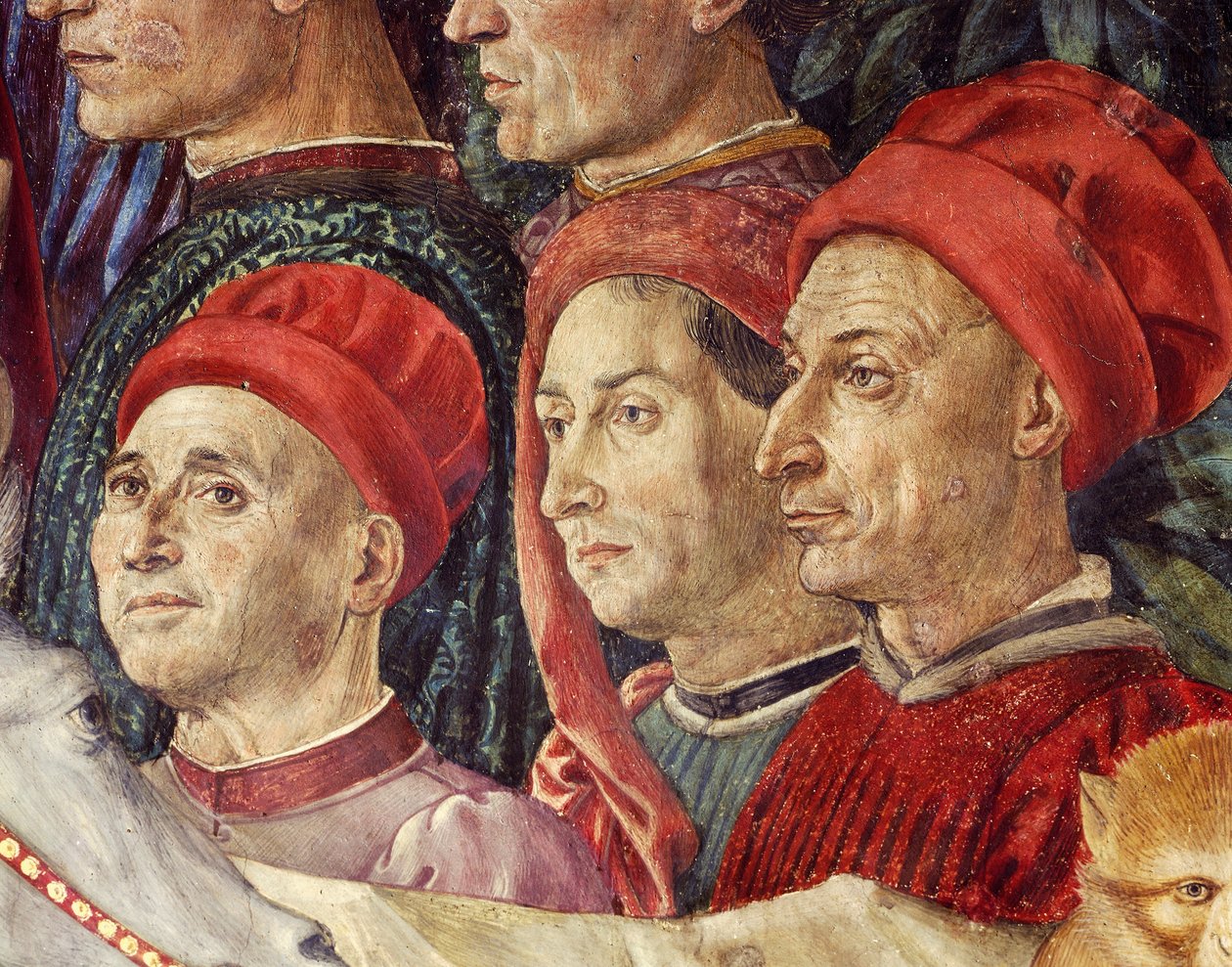 A mágus királyok körmenete Betlehembe alkotó: Benozzo di Lese di Sandro Gozzoli
