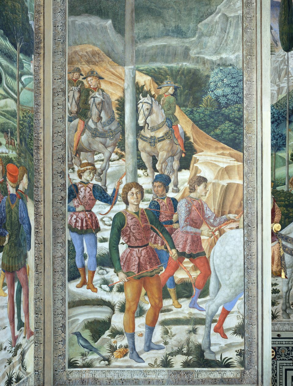 A mágusok utazása alkotó: Benozzo di Lese di Sandro Gozzoli