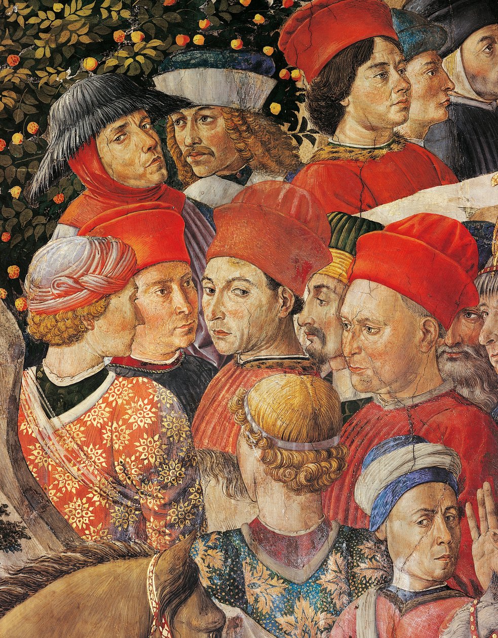 A mágusok kavalkádja alkotó: Benozzo di Lese di Sandro Gozzoli