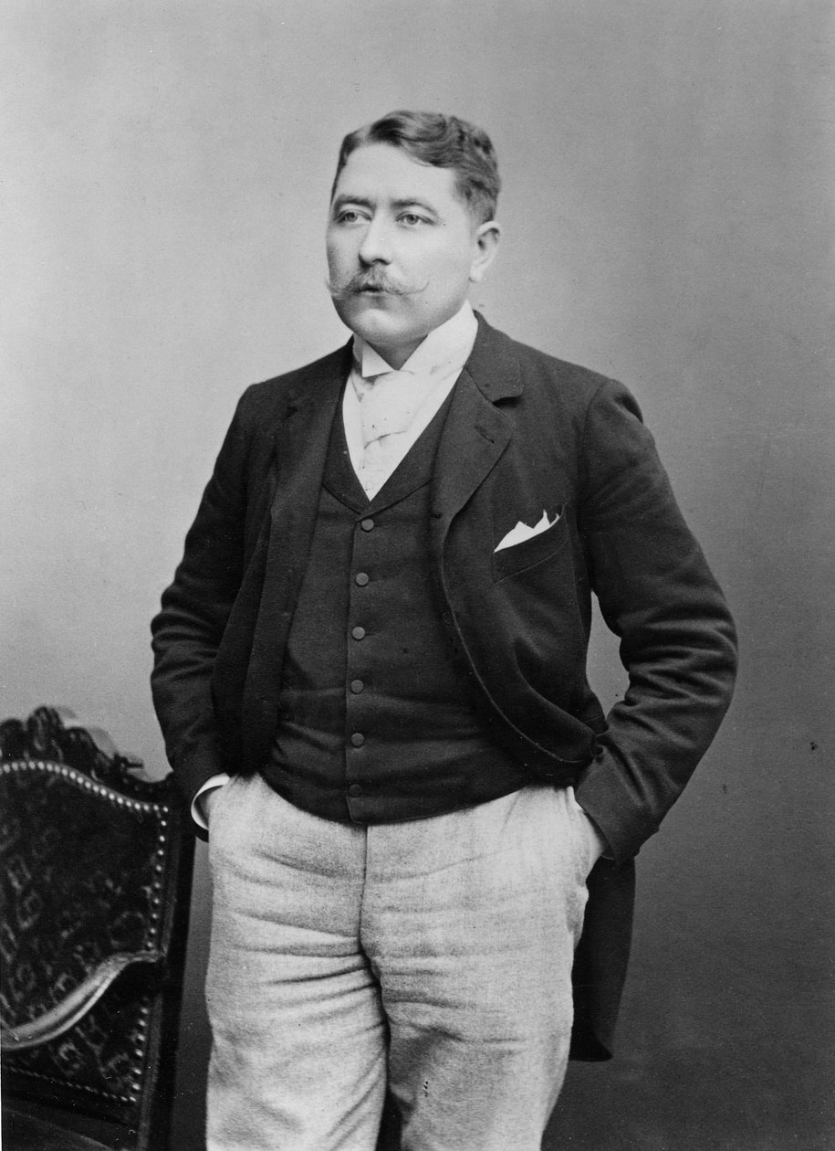 Jean Ajalbert portréja alkotó: Benque Studio