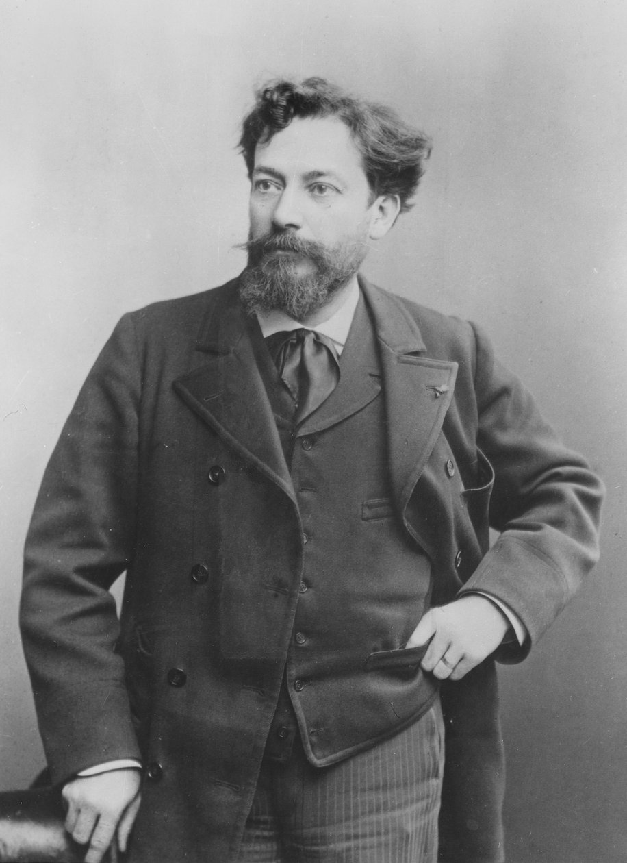 Jean François Victor Aicard portréja, 1890 alkotó: Benque Studio