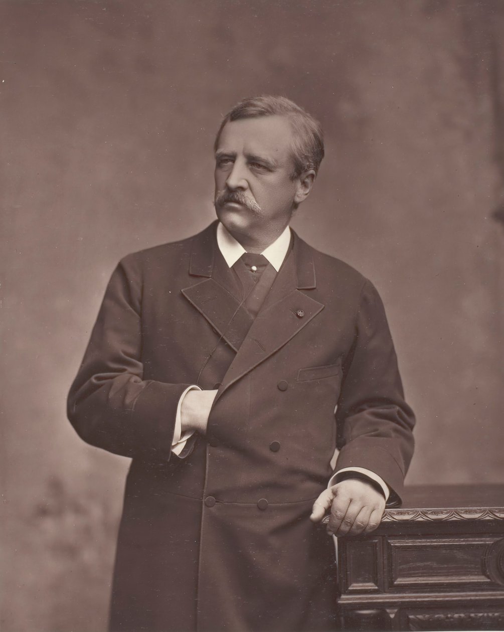 A. E. Nordenskiold Swedish geologist and mineralogist, born Finland, 1832-1901, c. 1880 alkotó: Benque