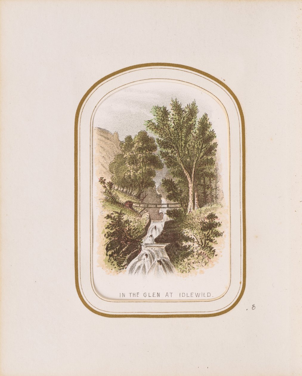 A Glenben Idlewildben alkotó: Benson John Lossing