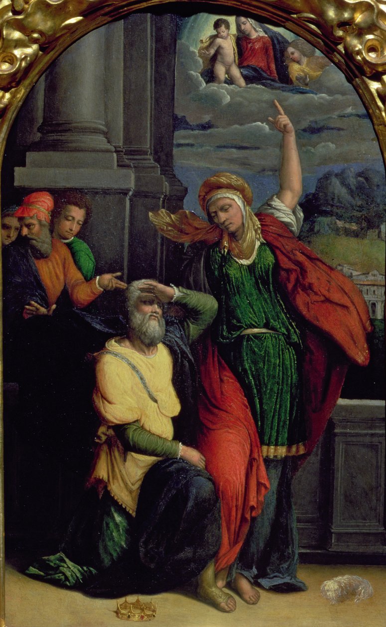Augustus és a Tiburtine Szibilla alkotó: Benvenuto Tisi da Garofalo