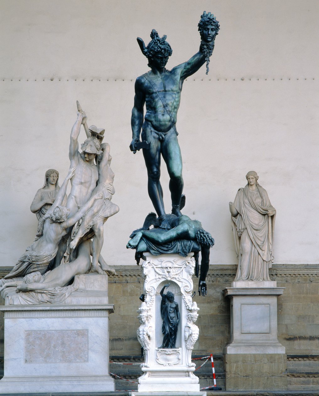 Perszeusz a Medúza fejével, 1545-54 (bronz) alkotó: Benvenuto Cellini