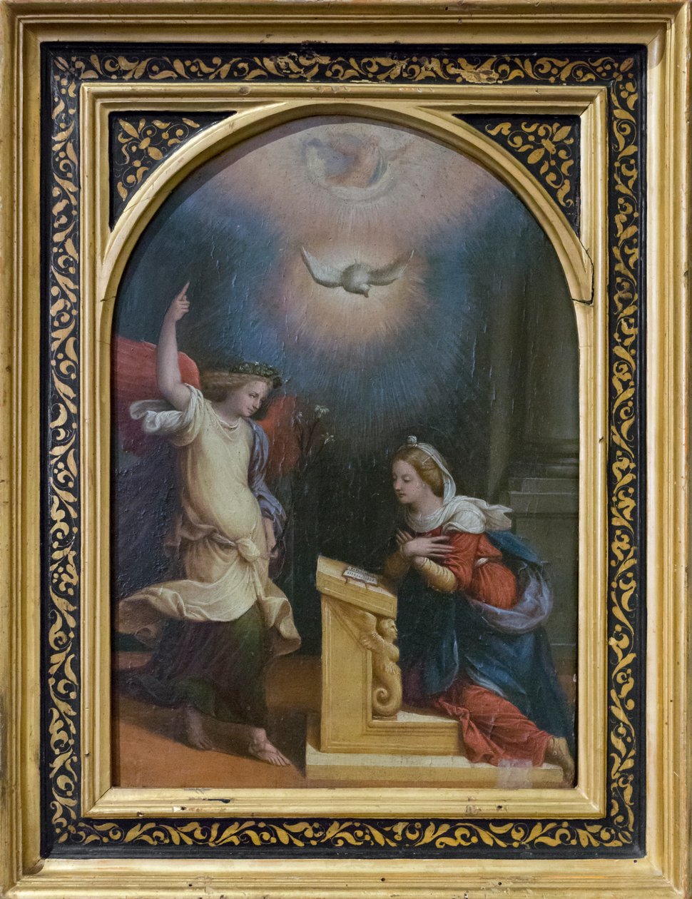 Annunciation alkotó: Benvenuto Tisi da Garofalo