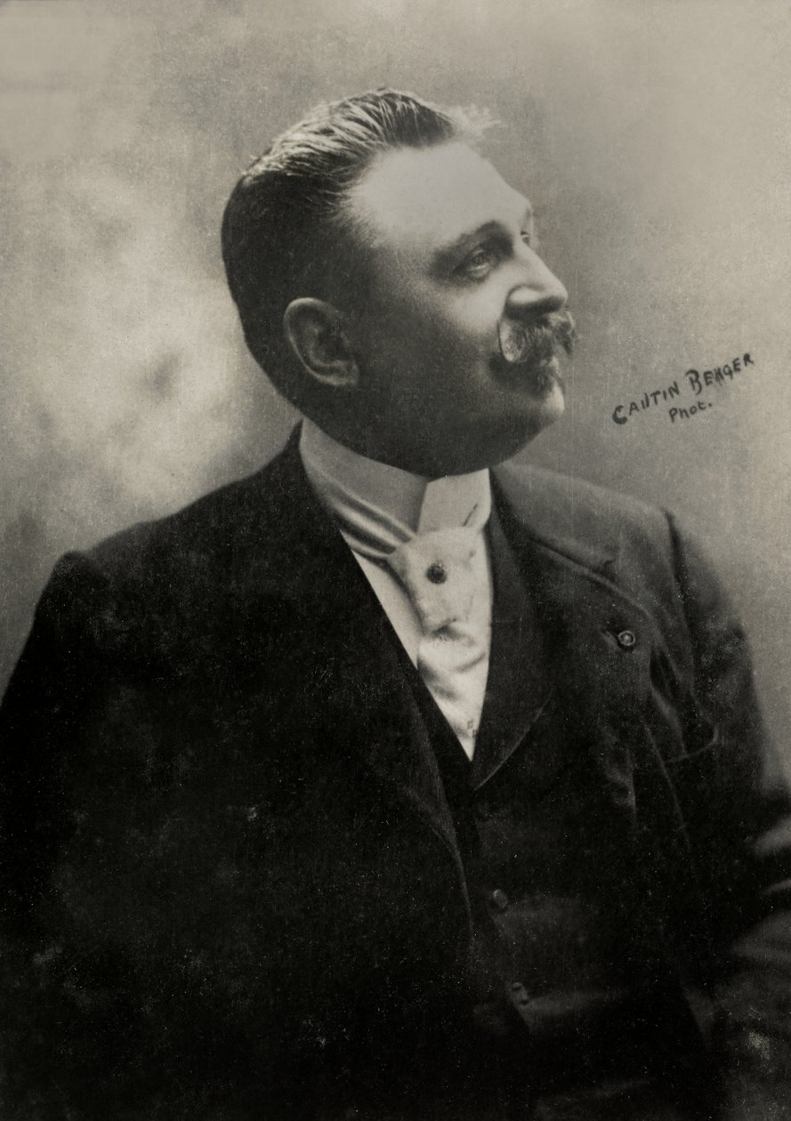 Henry De La Vaulx francia báró arcképe ( 1870) alkotó: Berger & Cautin