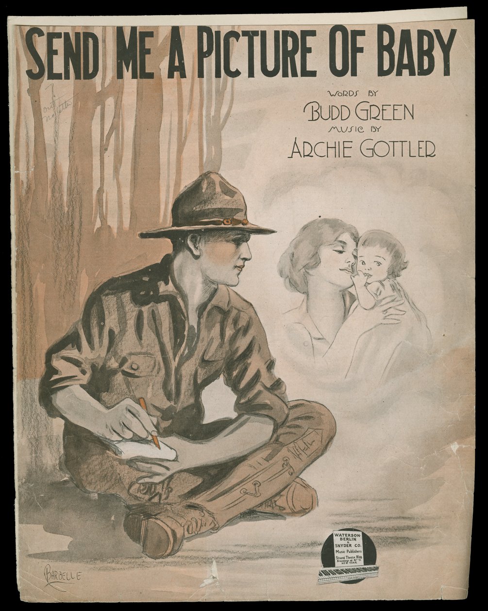 Send Me A Picture of Baby alkotó: Berlin & Snyder Co. Waterson