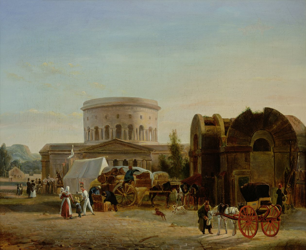 A La Villette-i akadály alkotó: Bernard Edouard Swebach