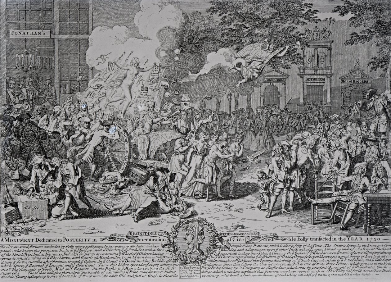 Az utókornak szentelt emlékmű, 1720 alkotó: Bernard Picart