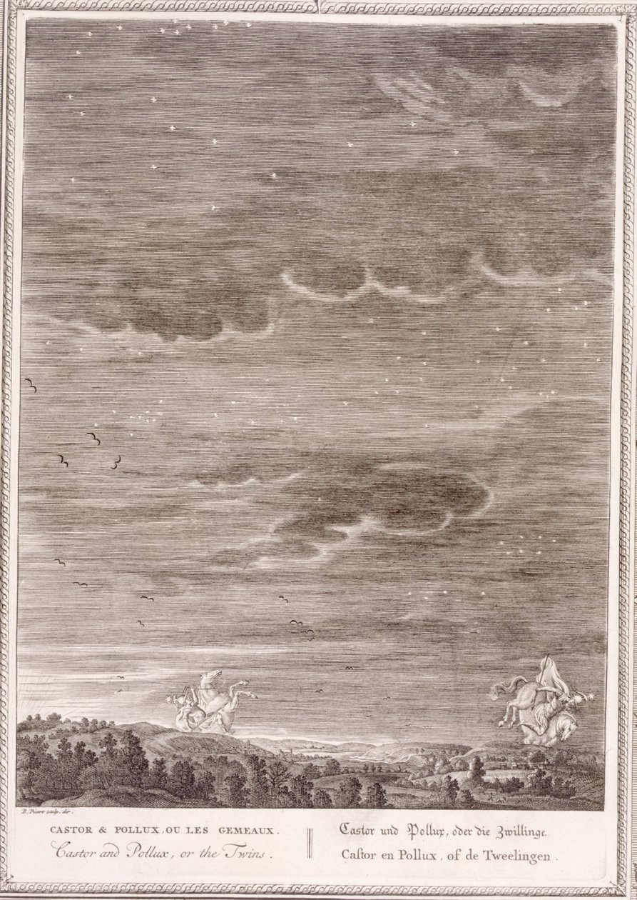 Castor és Pollux, 1731 alkotó: Bernard Picart