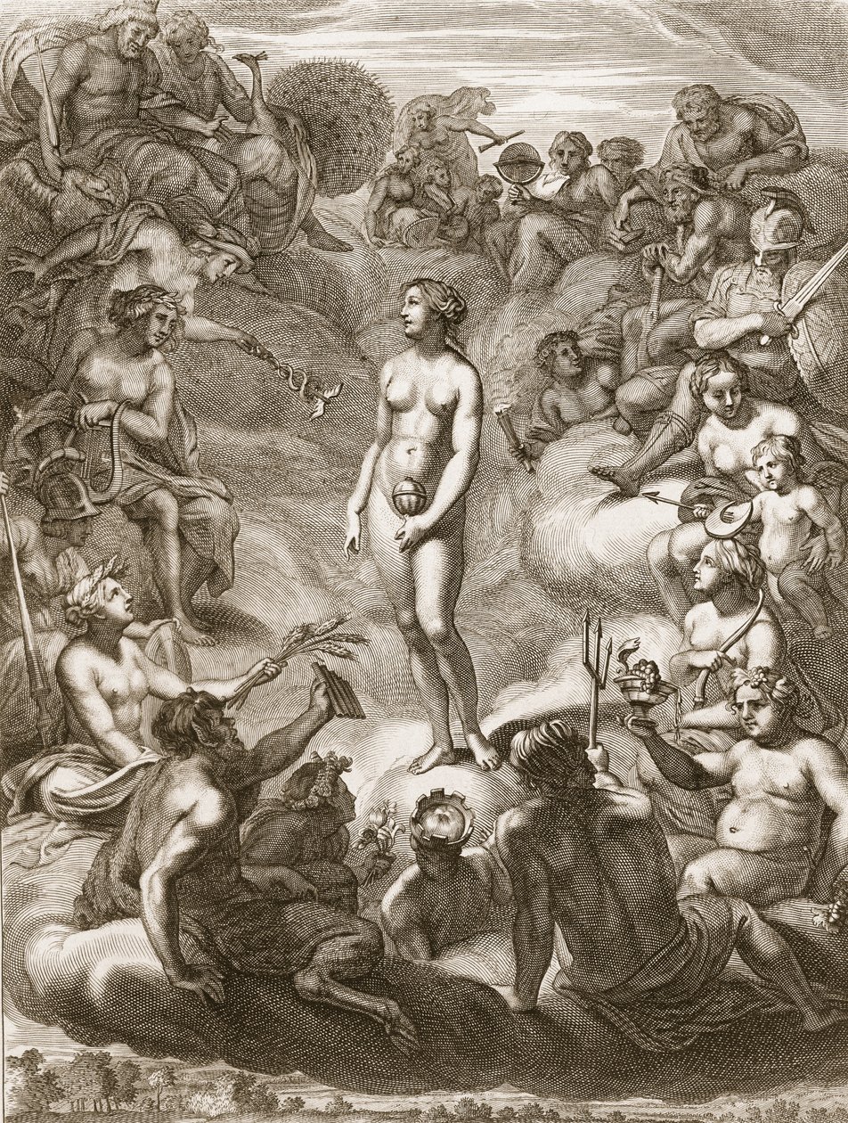 Pandora szelencéje, 1730 alkotó: Bernard Picart