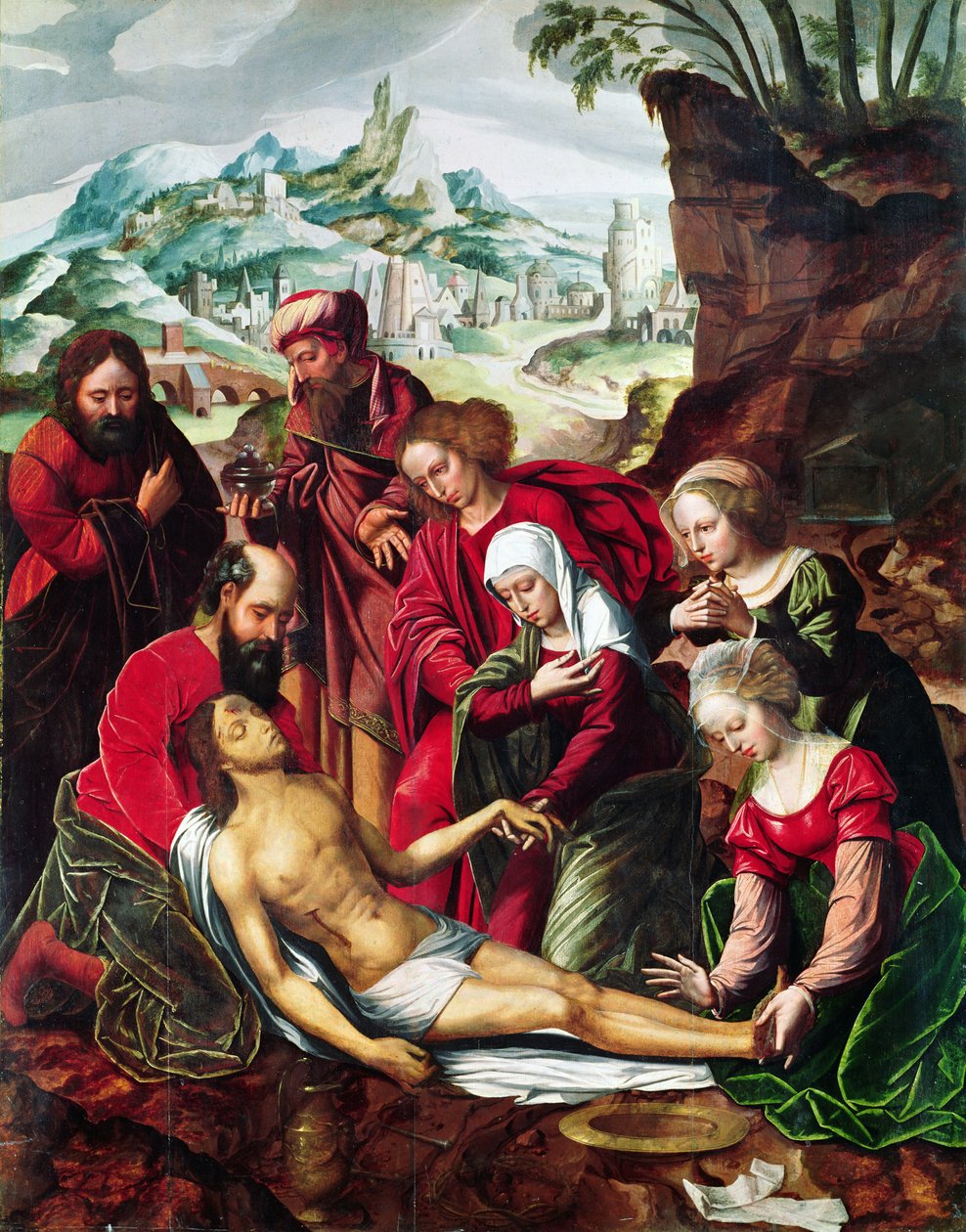 A lerakódás, 16. század alkotó: Bernard van Orley