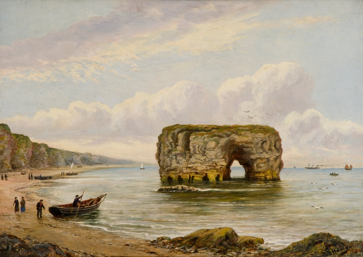Marsden-szikla, 1880-1900 körül alkotó: Bernard Benedict Hemy