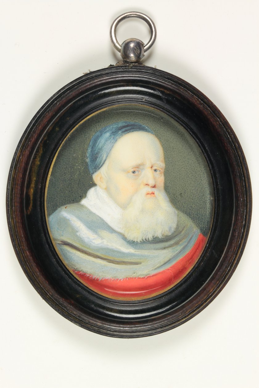 Sir Theodore Turquet De Mayerne (akvarell pergamen) alkotó: Bernard III Lens