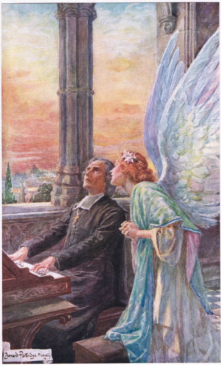A bánatot nehéz elviselni, illusztráció Robert Browning „Rabbi Ben Ezra” című művéből (színes litó) alkotó: Bernard John Partridge
