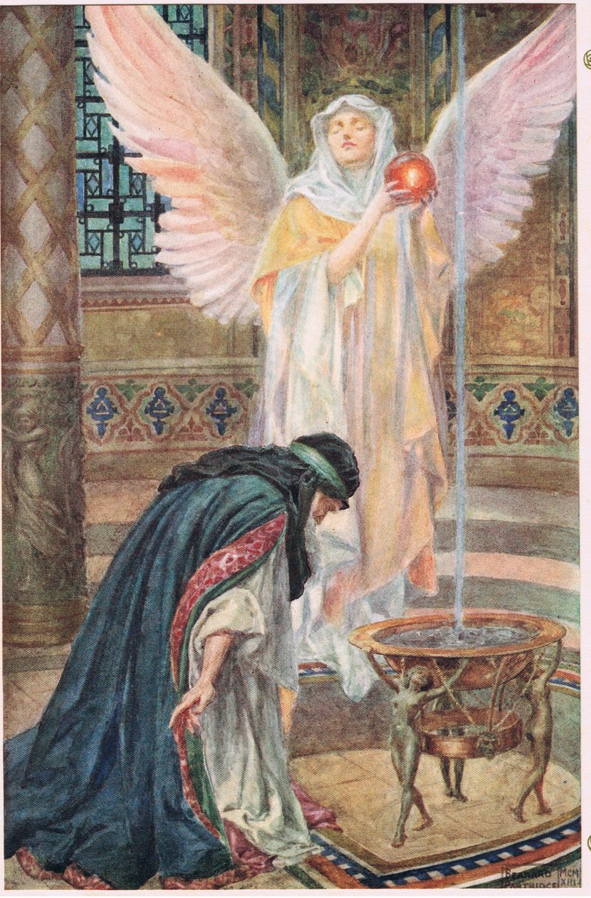 A fiatalság véget ért, megpróbálom, illusztráció Robert Browning „Rabbi Ben Ezra” című művéből (színes litó) alkotó: Bernard John Partridge