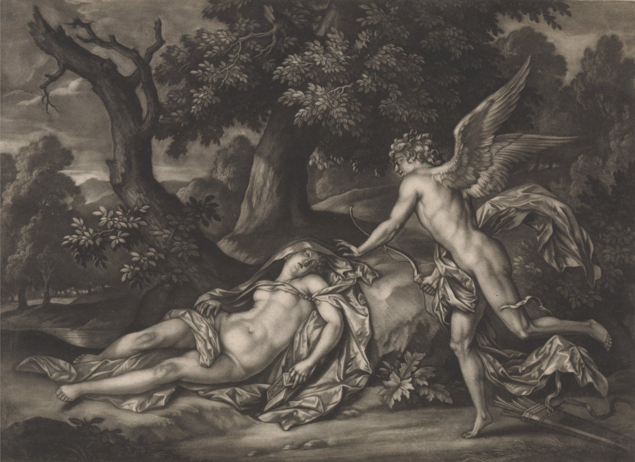 Ámor és Psyche alkotó: Bernard Lens