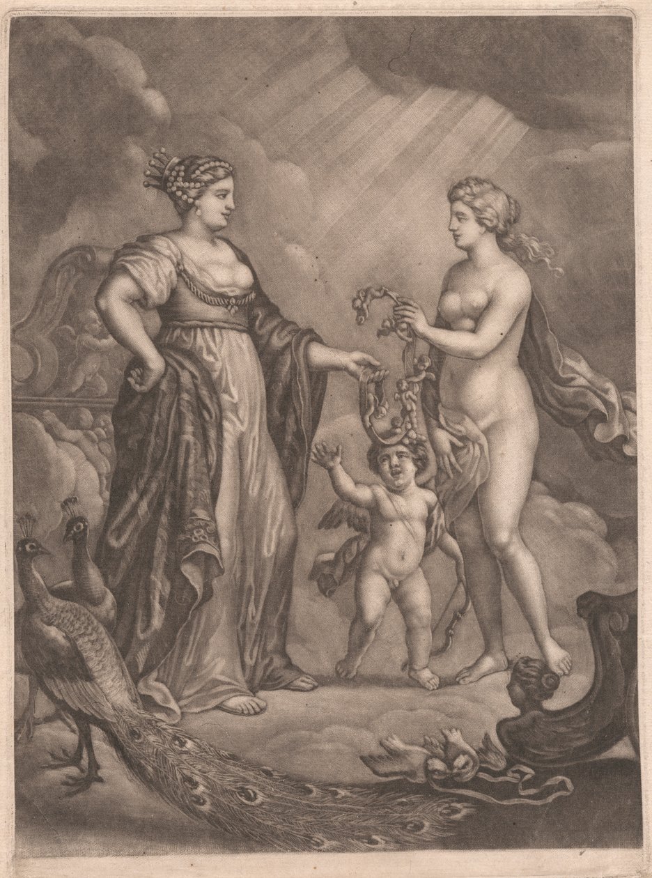 Juno, Vénusz és Ámor alkotó: Bernard Lens