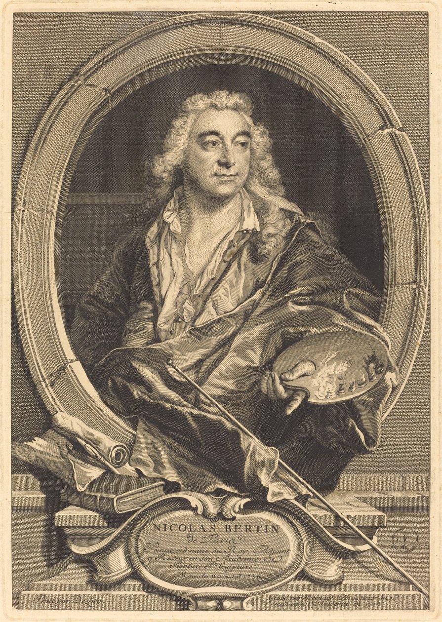 Nicholas Bertin alkotó: Bernard Lépicié after Jean François Delyen