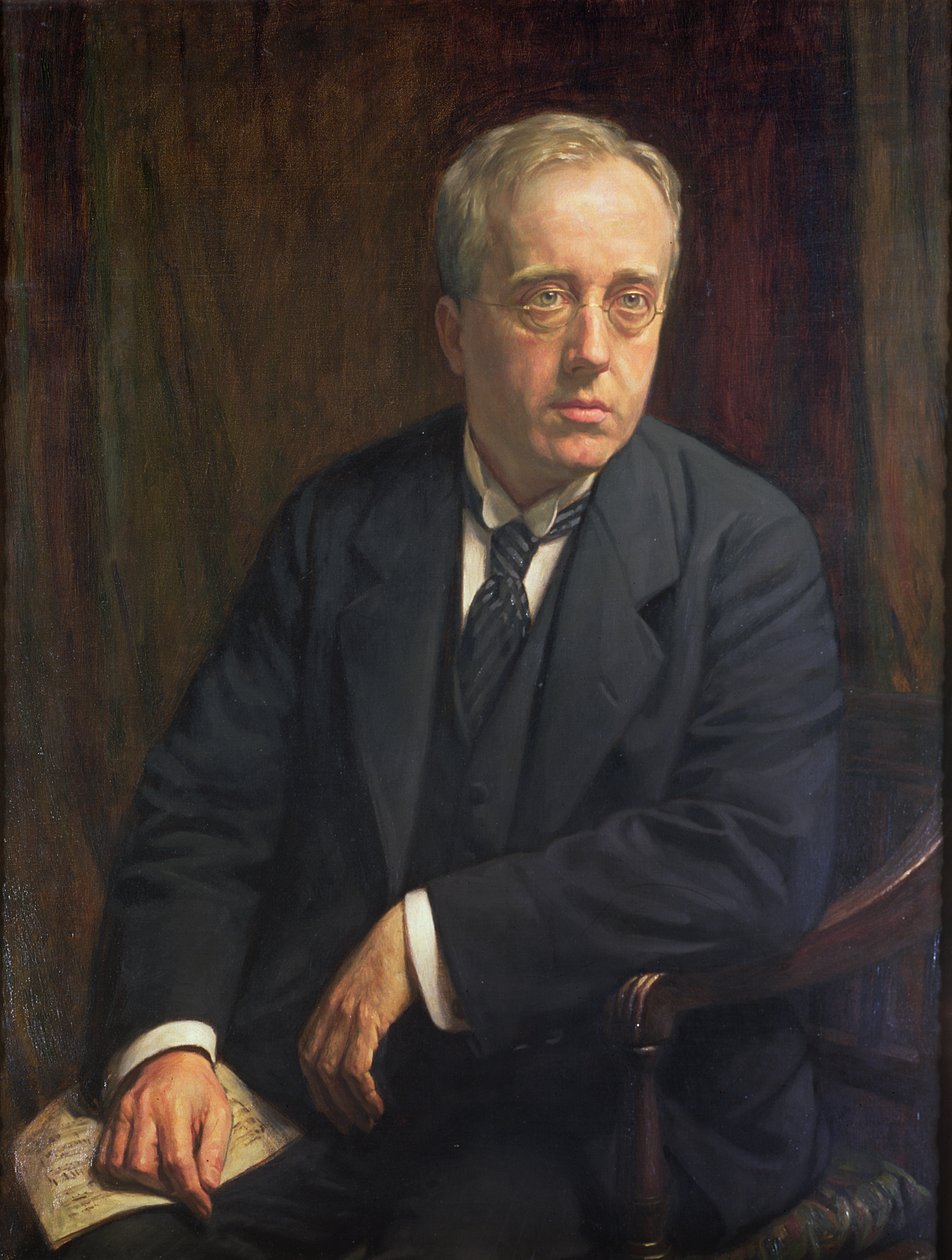 Gustav Holst portréja, 1923 alkotó: Bernard Munns
