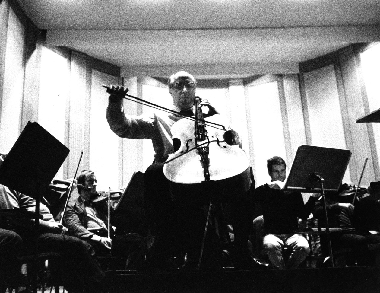 Mstislav ROSTROPOVICH alkotó: Bernard Perrine