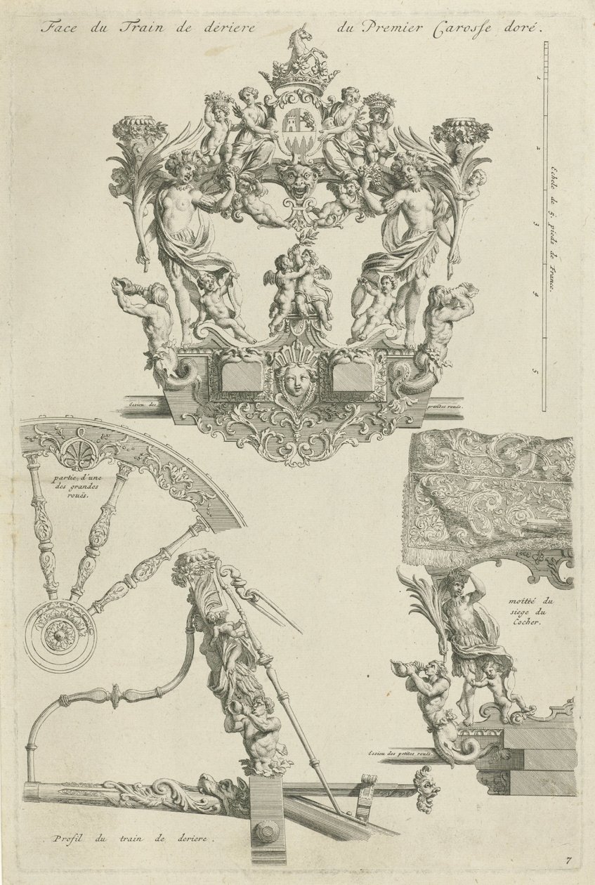Ossuna hercegének díszhintója, 1713 alkotó: Bernard Picart
