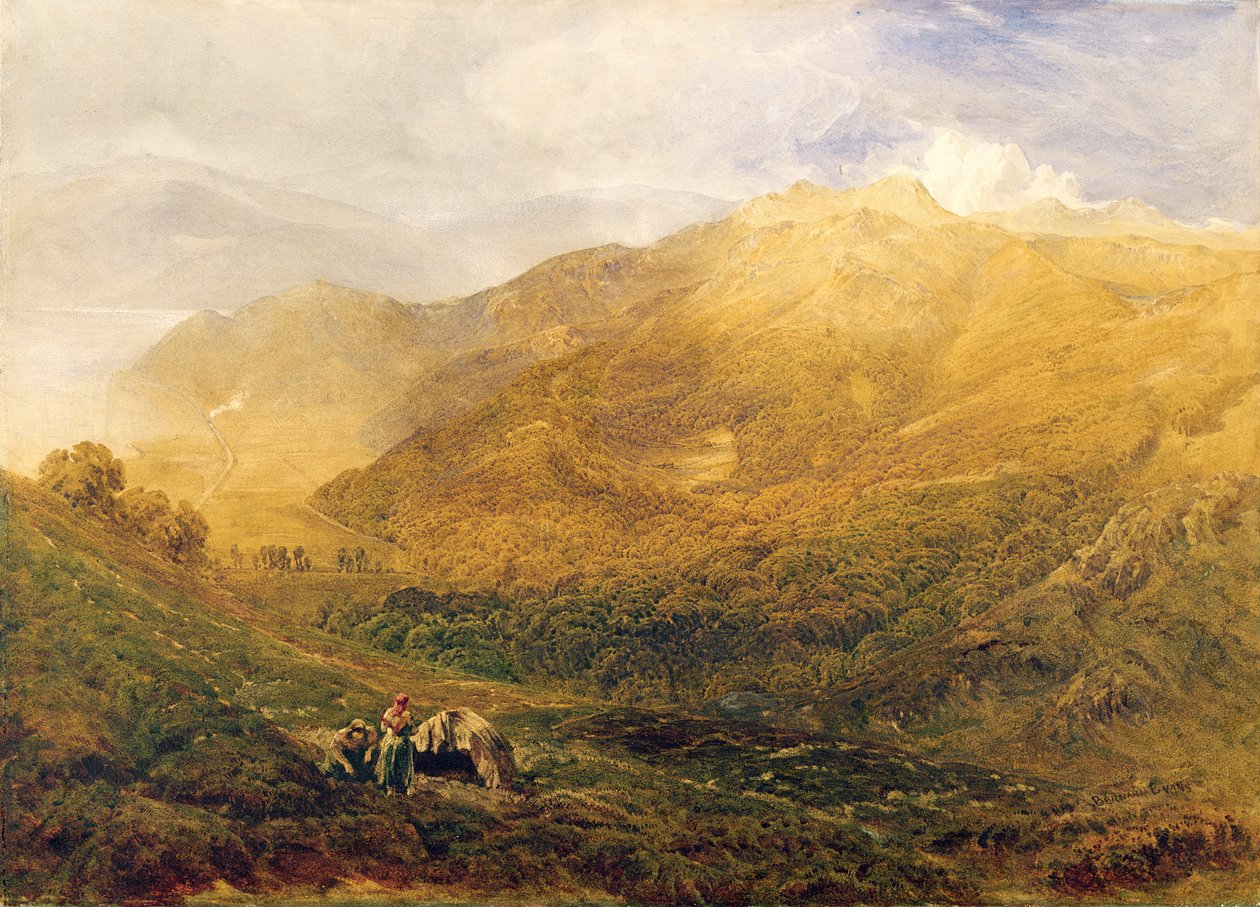 Arthog, Barmouth közelében (olaj, vászon) alkotó: Bernard Walter Evans