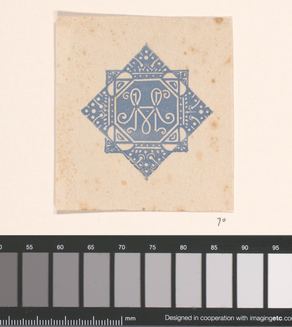Monogram MvH alkotó: Bernard Willem Wierink