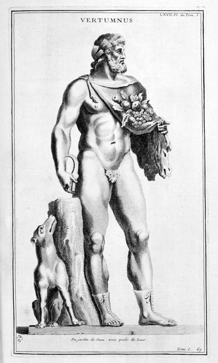 Vertumne, 1757 alkotó: Bernard de Montfaucon