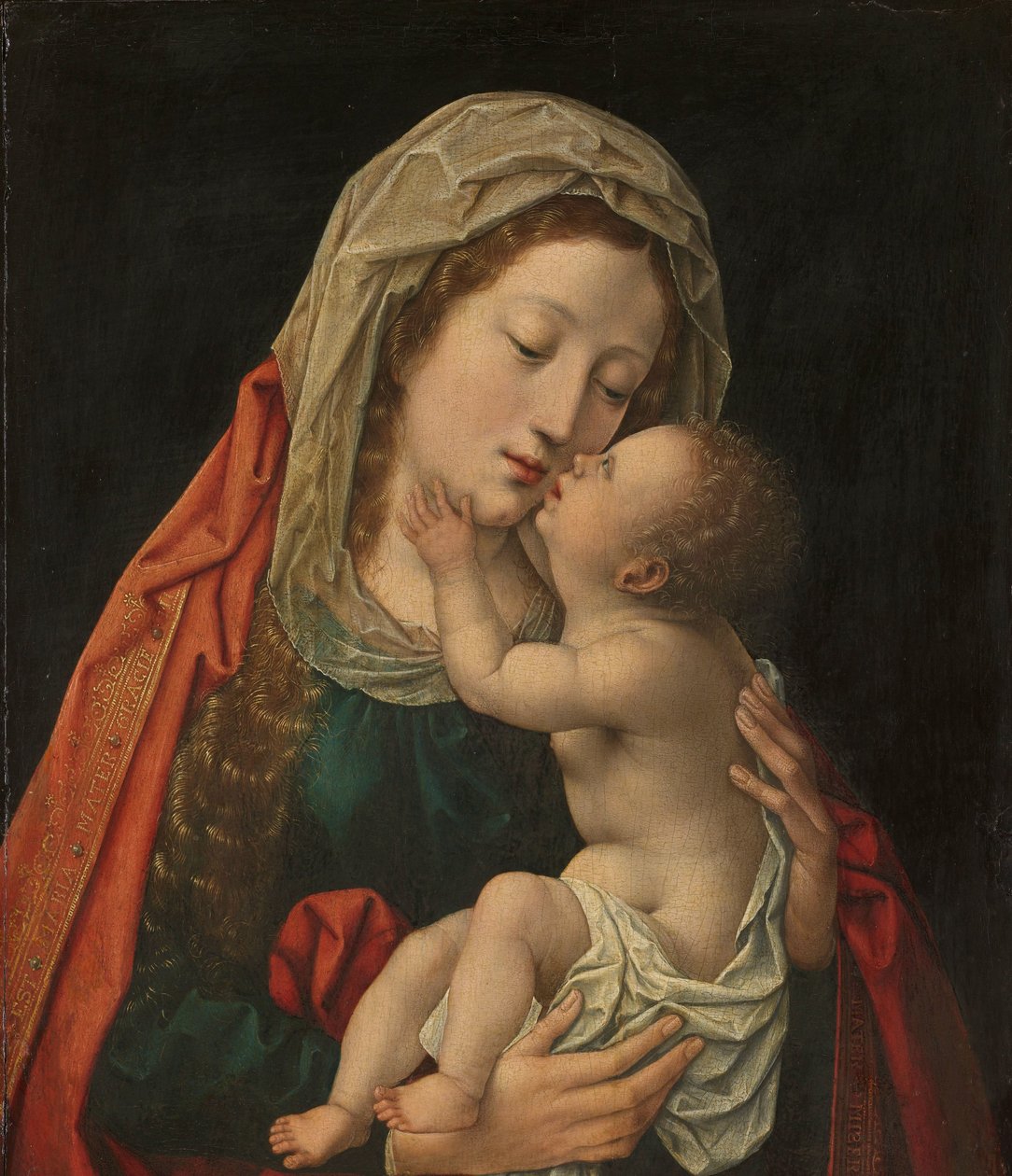 A Szűz és a Gyermek alkotó: Bernard van Orley (workshop of)