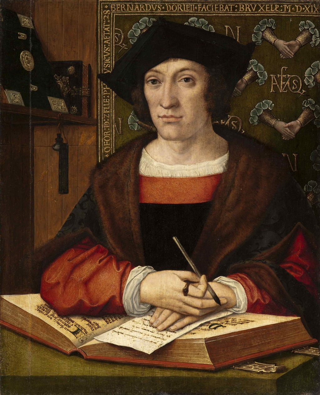 Joris van Zelle, 1519. alkotó: Bernard van Orley